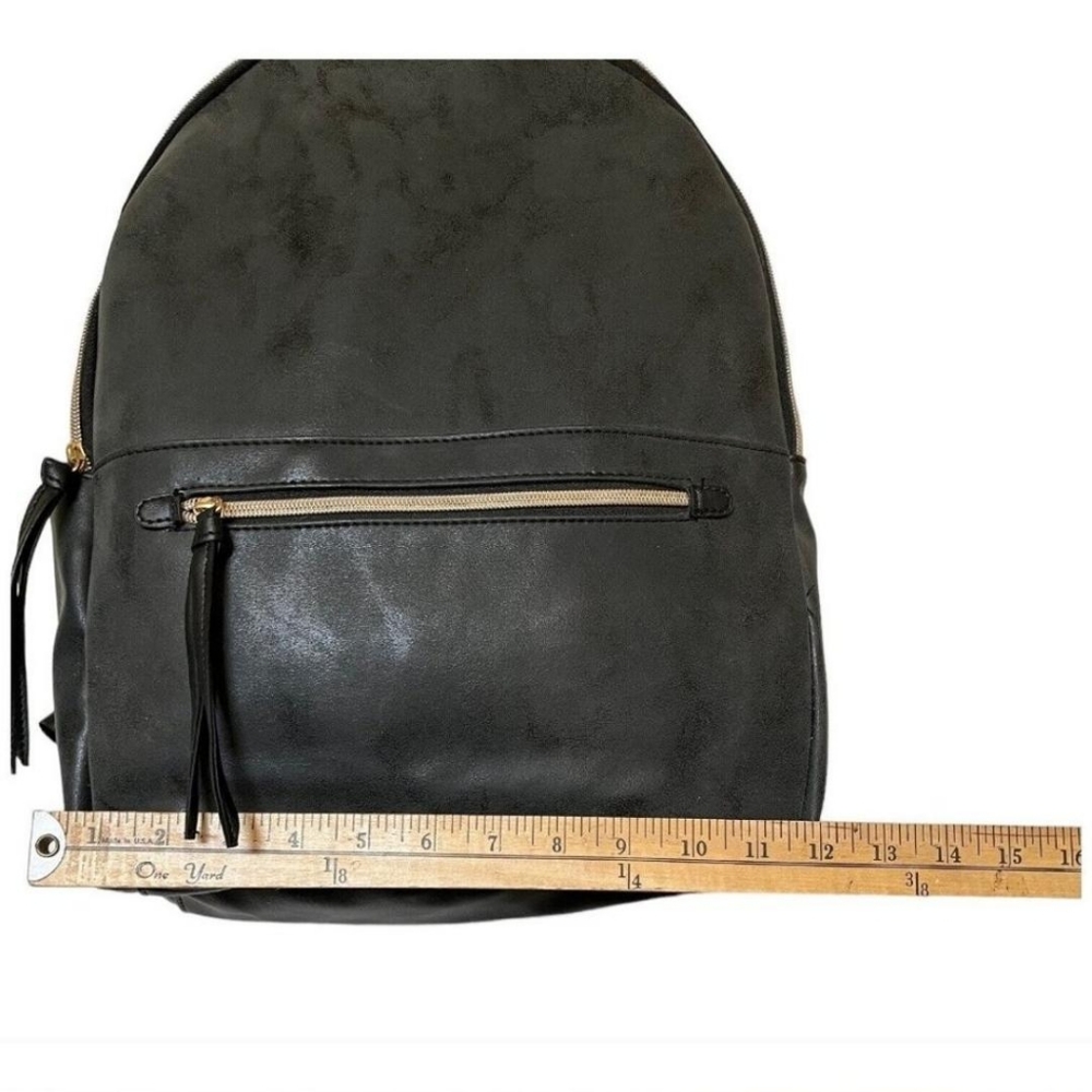 Ulta Beauty Black Faux LeatherBackpack - Picture 2 of 5